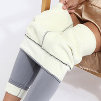 Winter Leggings Warm Thick High Stretch Lamb Cashmere Leggings
