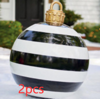 Inflatable PVC Christmas Ornament Balls