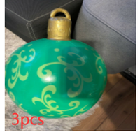 Inflatable PVC Christmas Ornament Balls