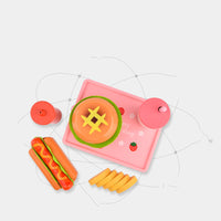 Burger Strawberry Milkshake Burger Hot Dog Wooden Playset