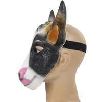 Masque facial en latex de vache