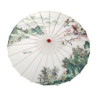 Parapluie artisanal en papier huilé