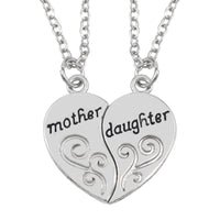 Collier Amour En Deux Parties Mère Et Fille