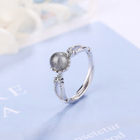 Moonlight Strawberry Crystal Ring