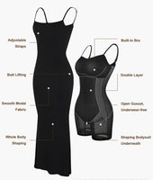 2-in-1 Shapewear Maxi Dress