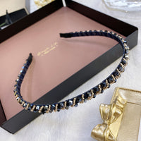 Bandeaux fins en diamant et cristal