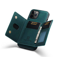 Two-in-one Leather Magnetic Wallet iPhone Case