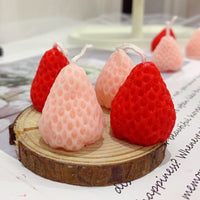 Home Ins Style Korean Ornament Wedding Strawberry Candle