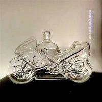 Transparent Glass Jar Helicopter Wine Bottle