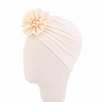 Baby Solid Color Photography Fashion Pan Flower Bandana Hat