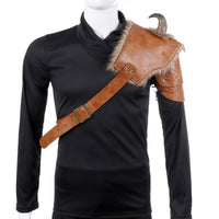 Costume de Cosplay d'Halloween pour hommes, armure Viking médiévale, épaule