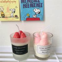 Strawberry Scented Candle