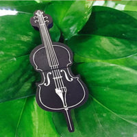 Creative PVC Cello Piano U Disk