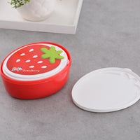 Cartoon Strawberry Food Storage Containers (4 Pcs)