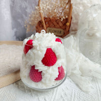 Creamy Strawberry Dessert Tower Scented Candles