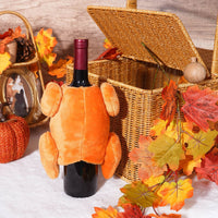 Couvercle de bouteille en forme de dinde du festival de la récolte de Thanksgiving