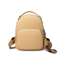 Mochila de cuero suave
