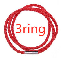 Bracelet tressé en cuir véritable, perles en acier inoxydable personnalisées, bracelet à breloques avec nom