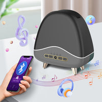 Ultrasonic Flame Wood Grain Aroma Diffuser