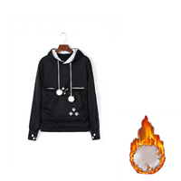 Lindas sudaderas con capucha con bolsillo para mascotas para gato