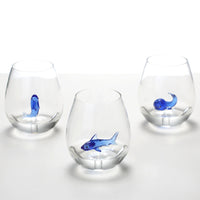 Creative Three-dimensional Animal And Plant Shape Milk Juice Glass Cup