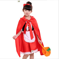 Costume du petit chaperon rouge, robe de princesse, mascarade de spectacle