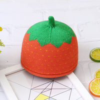 Knit Strawberry Hat (Baby/Toddler)