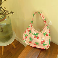 French Niche Strawberry Underarm Bag