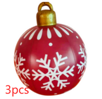 Inflatable PVC Christmas Ornament Balls