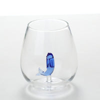 Creative Three-dimensional Animal And Plant Shape Milk Juice Glass Cup