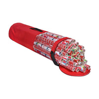 Christmas Gift Wrapping Paper Storage Bag Oxford Cloth Dustproof