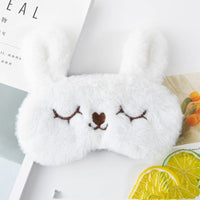 Cartoon Cute Plush Sleeping Eye Mask