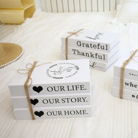 Minimalist Fake Book Coffee Table Decoration Photography Props English Simple Decorative Book