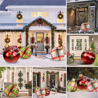 Inflatable PVC Christmas Ornament Balls