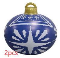 Inflatable PVC Christmas Ornament Balls