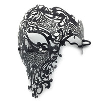 Masquerade half face men's props