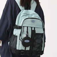 Mochila de escuela secundaria de gran capacidad para estudiantes universitarios