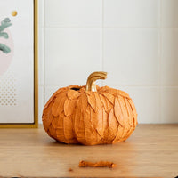 Vase décoratif simple et moderne de citrouille de récolte d'automne