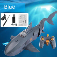 Requin télécommande téléphone portable App caméra 30W charge électrique balançoire imbibable modèle Megalodon jouet pour enfants