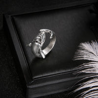 Bague antique en alliage de grand requin blanc