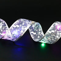 Guirlande de ruban de lumières de Noël