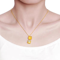 Ring Gift Box Pendant Necklace