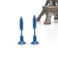 Titanium Steel Screw Earring
