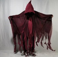 Cape d'Halloween Cos Zombie Vêtements Crâne Accessoires de Cape