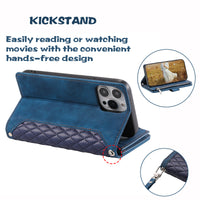 Zipper Wallet Card Flip Multifunction Leather iPhone Case