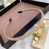 Crystal Diamond Thin Headbands
