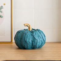 Vase décoratif simple et moderne de citrouille de récolte d'automne