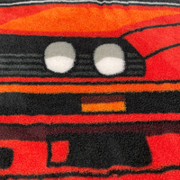 Home Creative Color Racing Car Non-slip Carpet