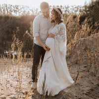 Lace Pregnant Women Photography Dress
