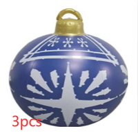 Inflatable PVC Christmas Ornament Balls